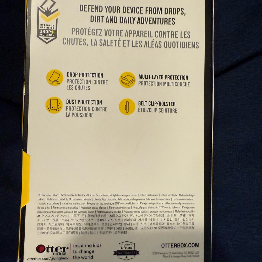 OtterBox Black Defender Case Rugged Multi-Layer Protection - Picture 2 of 2